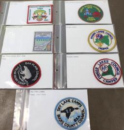 Seven Miscellaneous BSA Camping Patches