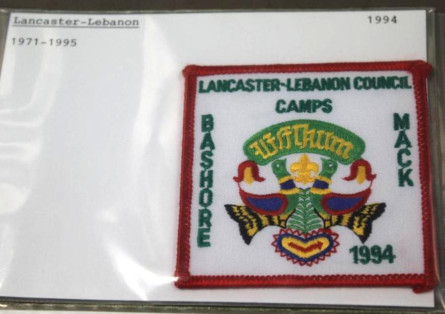 Seven Miscellaneous BSA Camping Patches