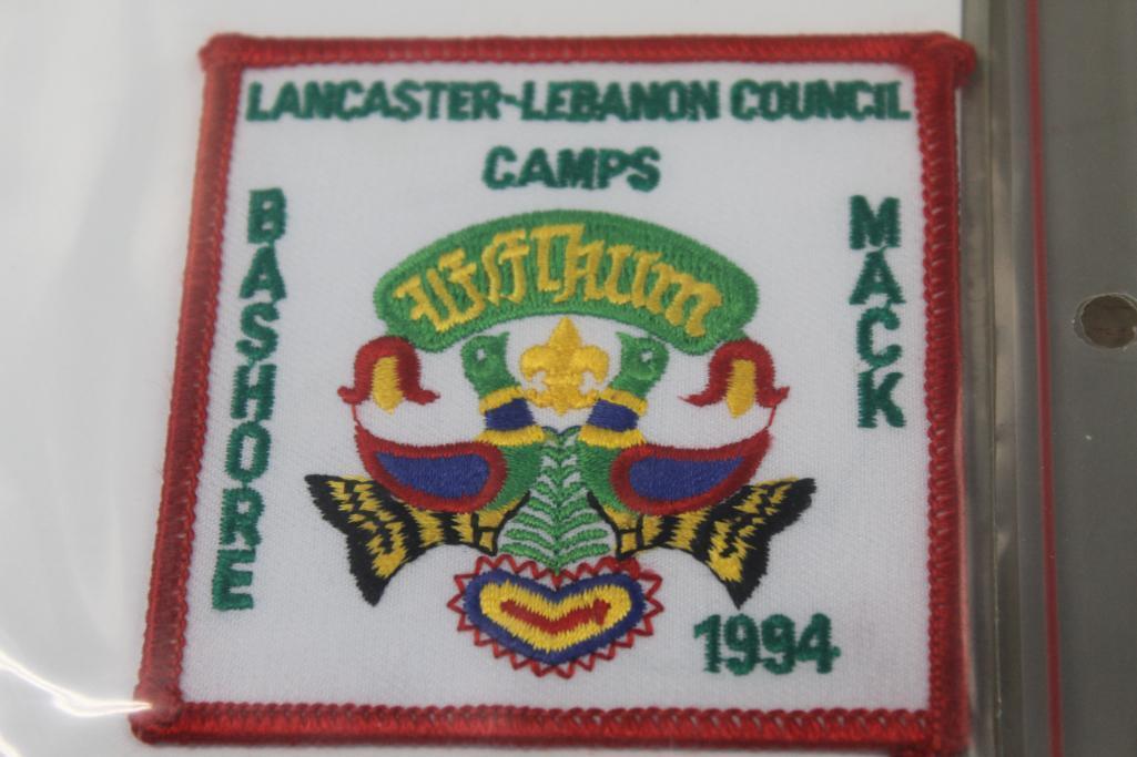 Seven Miscellaneous BSA Camping Patches