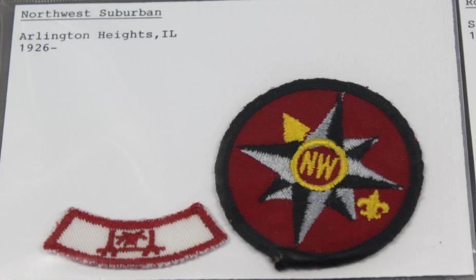 Variety of Early and Vintage Scout Council Patches