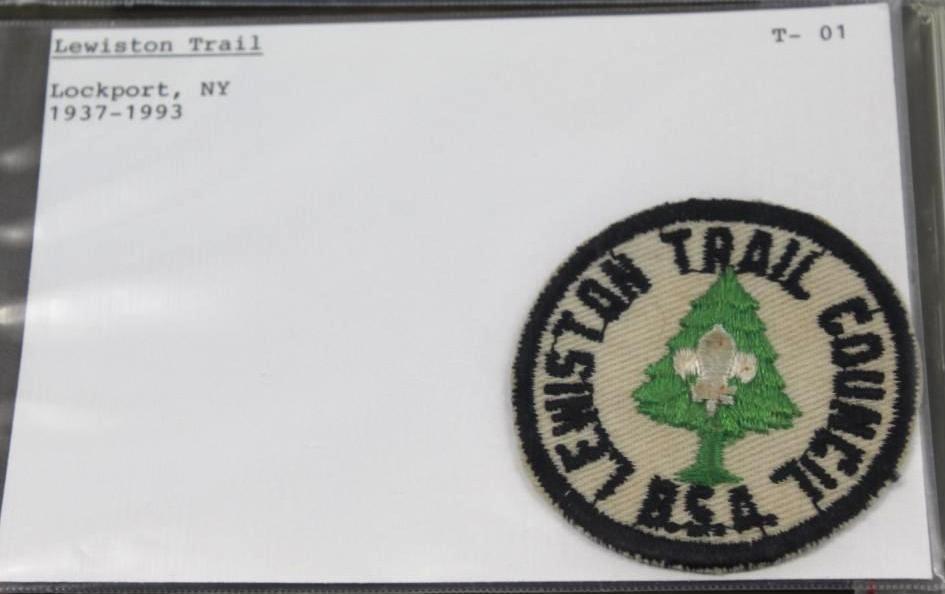 Variety of Early and Vintage Scout Council Patches