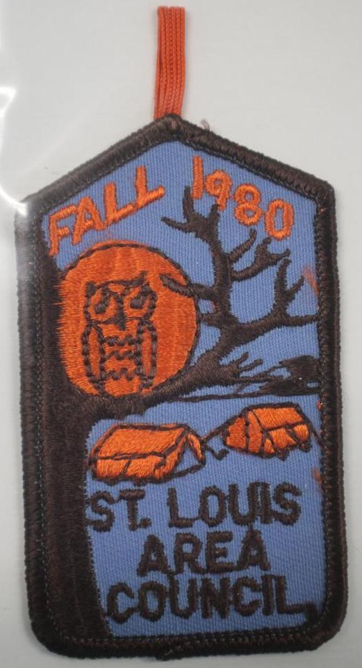 15 St. Louis Area Fall Camping Event Patches 1962-2007