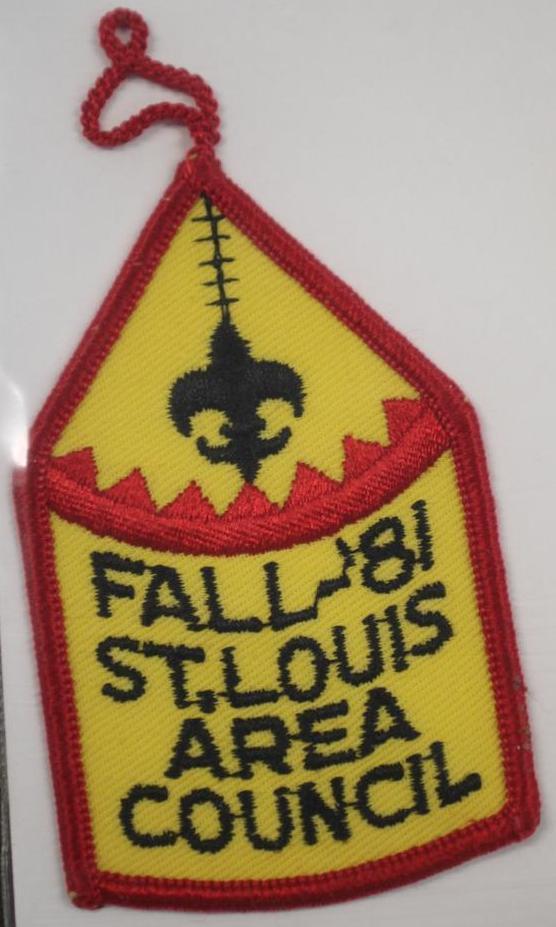 15 St. Louis Area Fall Camping Event Patches 1962-2007