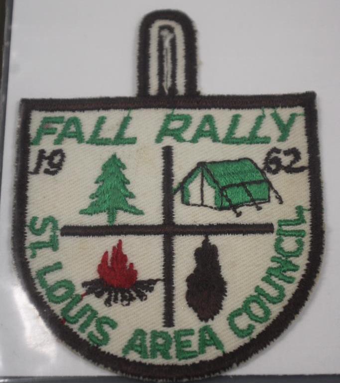 15 St. Louis Area Fall Camping Event Patches 1962-2007