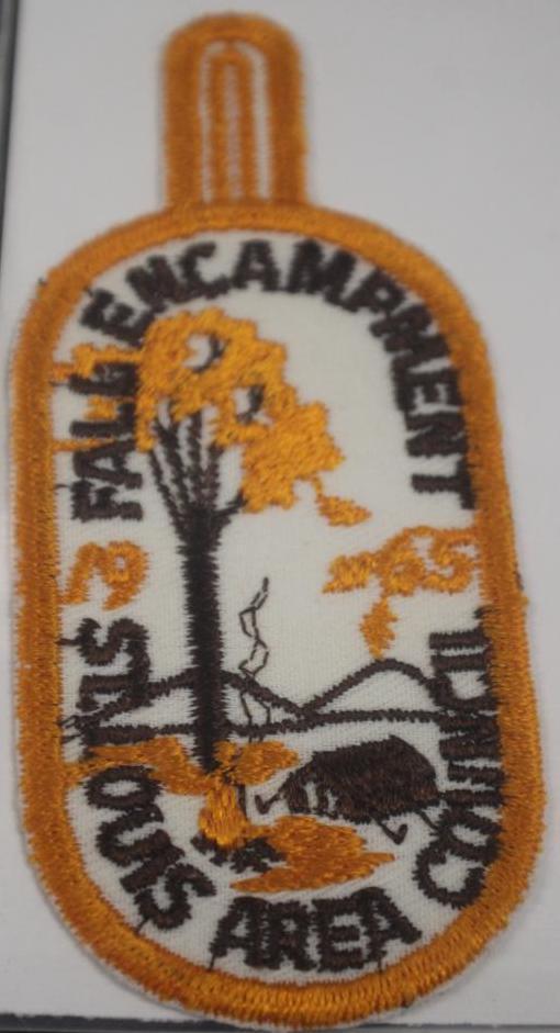 15 St. Louis Area Fall Camping Event Patches 1962-2007