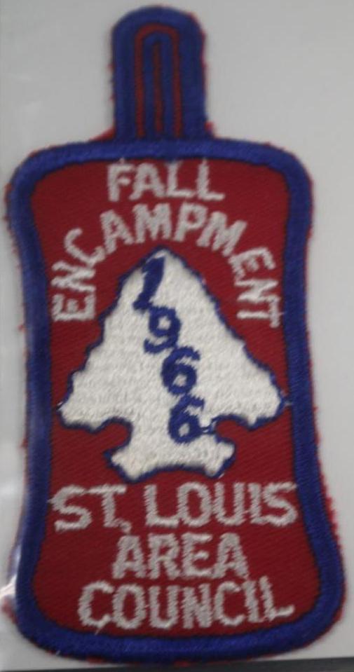 15 St. Louis Area Fall Camping Event Patches 1962-2007