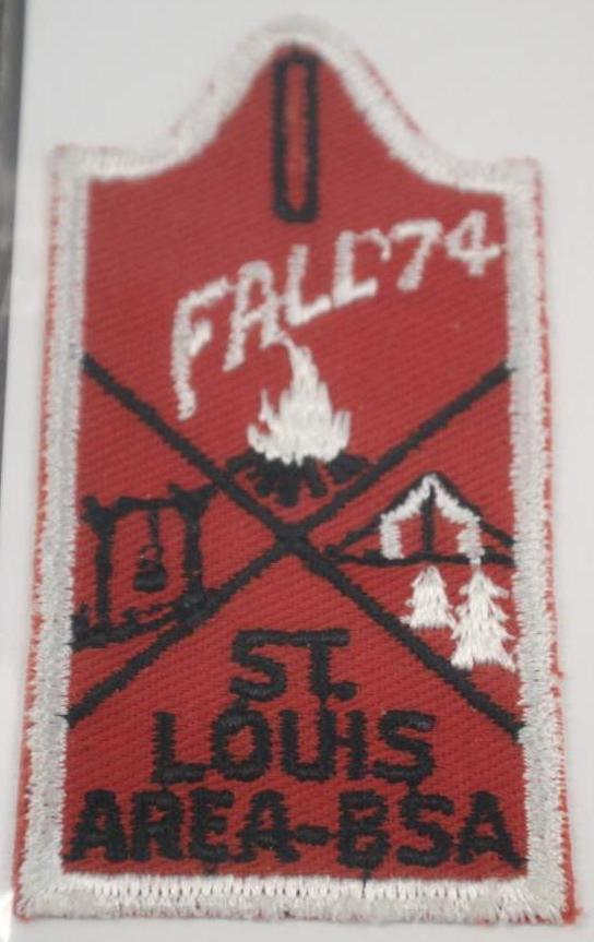 15 St. Louis Area Fall Camping Event Patches 1962-2007