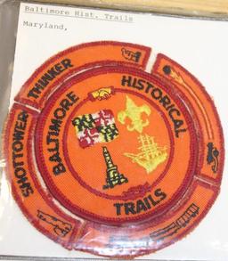 9+ BSA Trail Patches