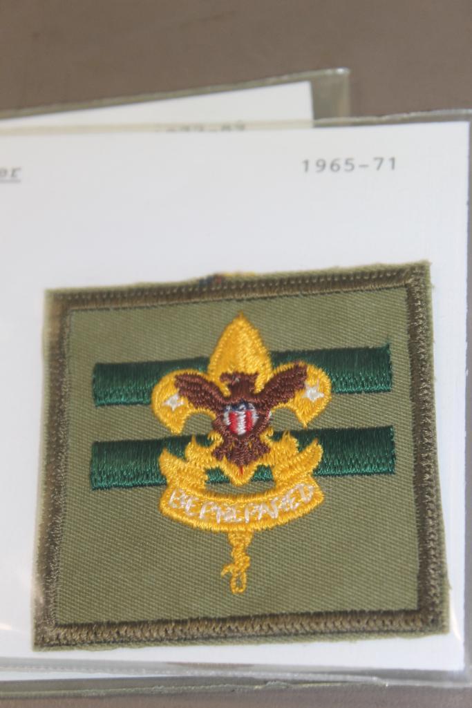 Variety of Patrol Leader and Assistant Patches Dated as Early as 1936