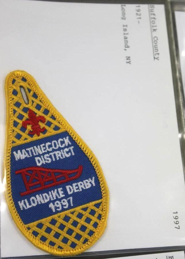 22 Klondike Derby Patches Dated 1991-2008