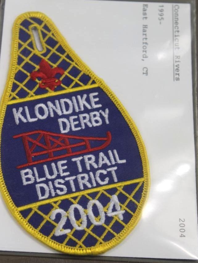 22 Klondike Derby Patches Dated 1991-2008