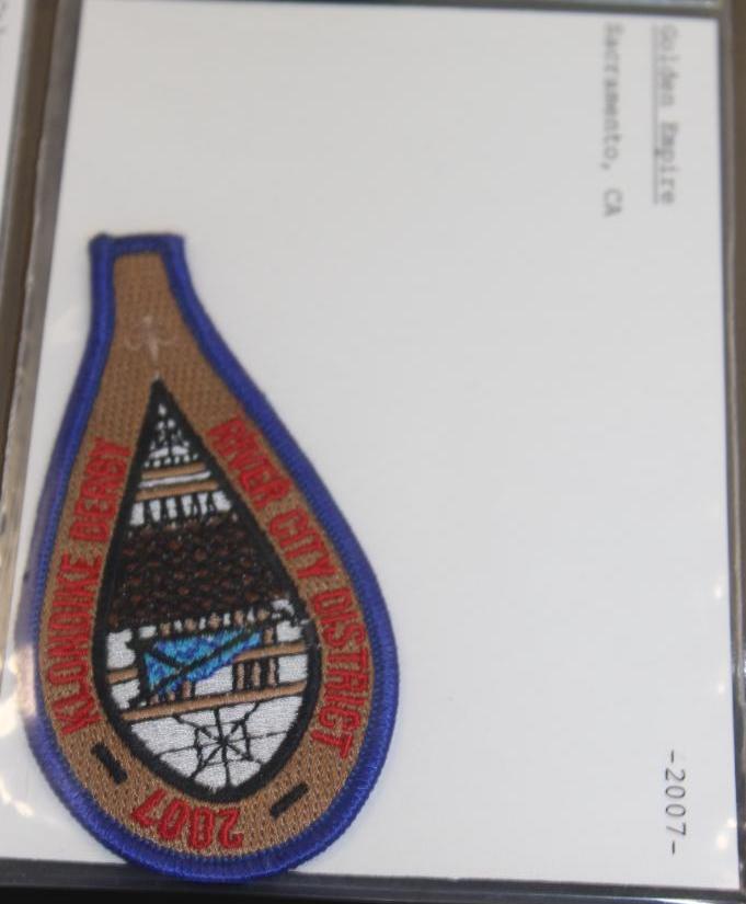 22 Klondike Derby Patches Dated 1991-2008