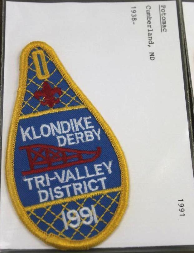 22 Klondike Derby Patches Dated 1991-2008