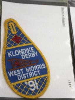 22 Klondike Derby Patches Dated 1991-2008