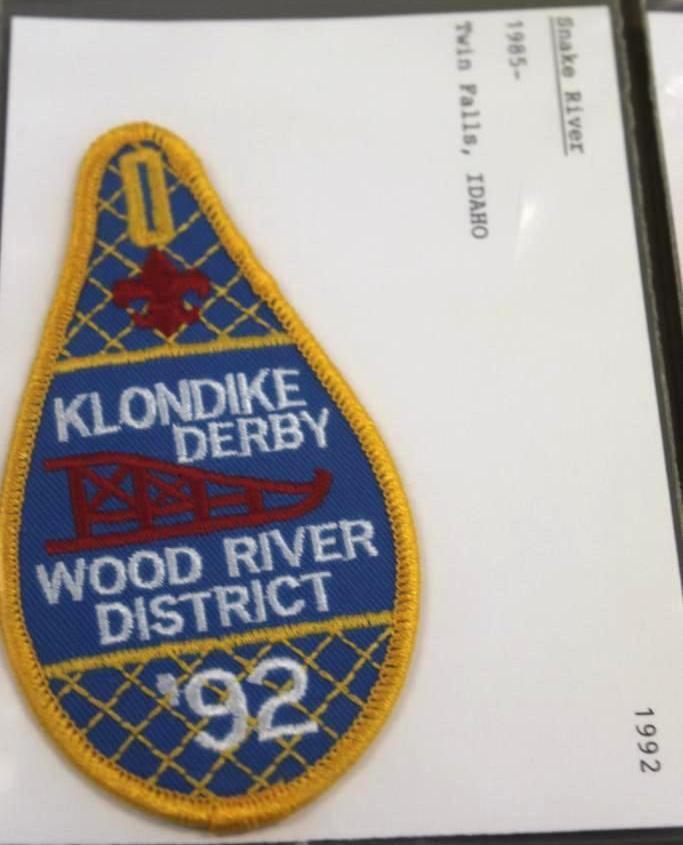22 Klondike Derby Patches Dated 1991-2008