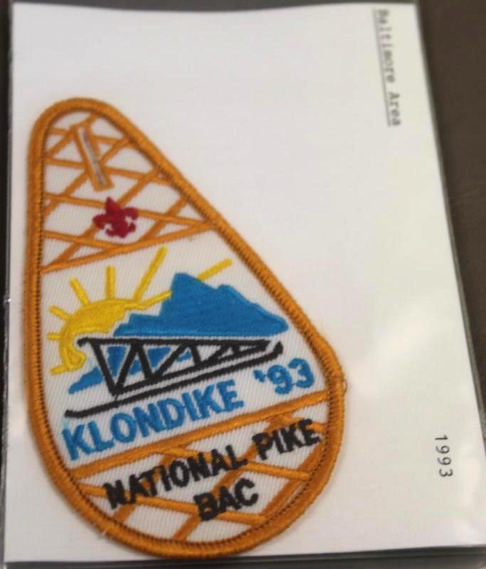 22 Klondike Derby Patches Dated 1991-2008