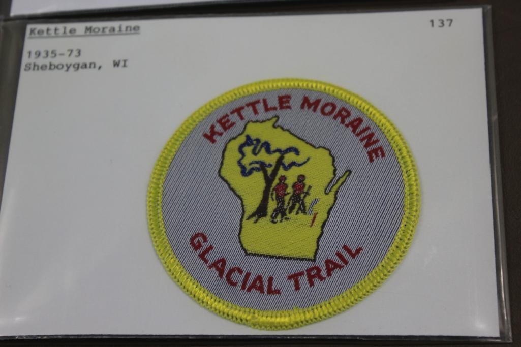 12 Unique BSA Trail Patches