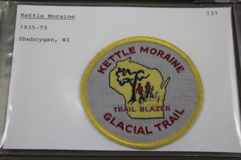 12 Unique BSA Trail Patches