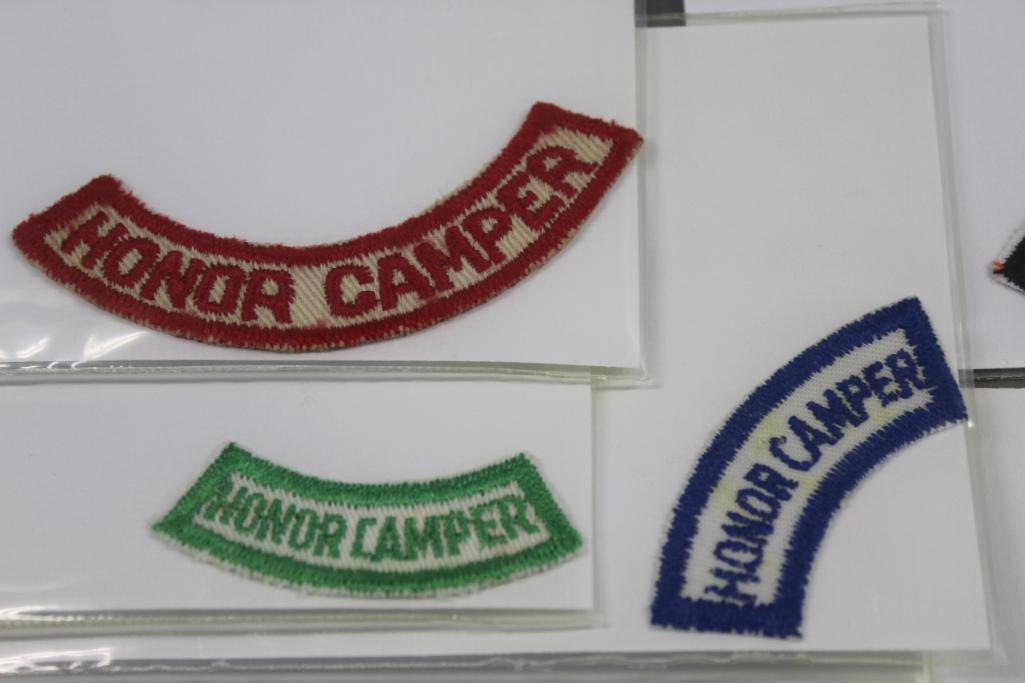 Collection of Soft Embroidered Camper Patches