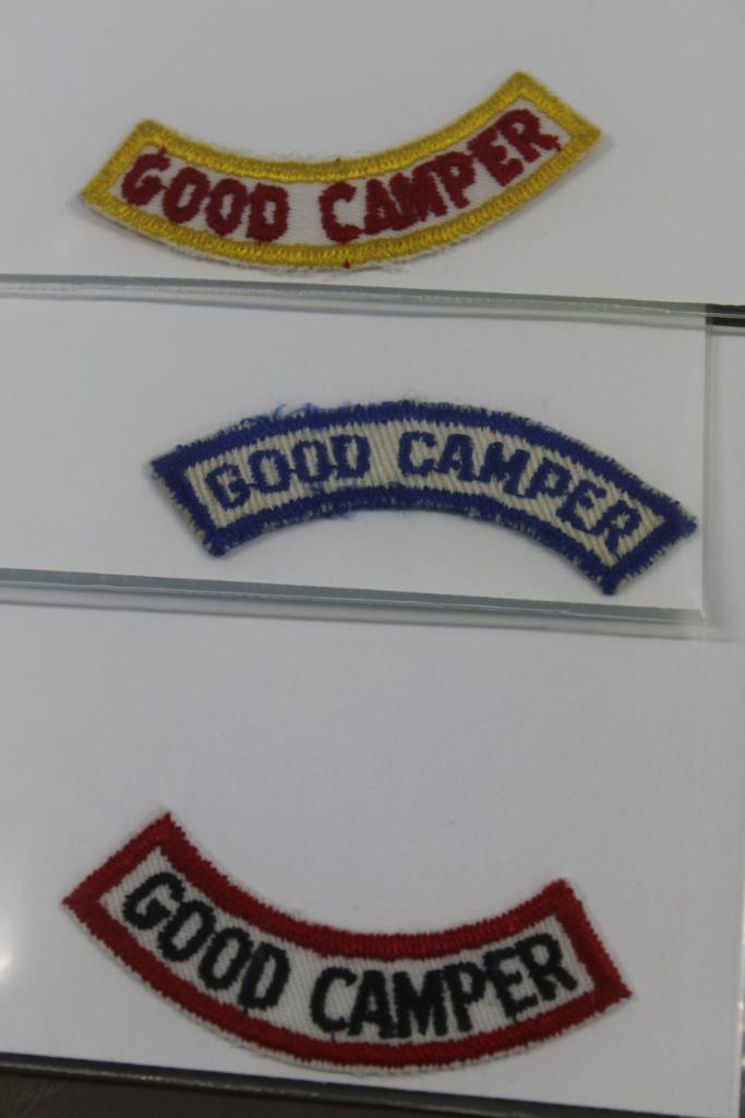 Collection of Soft Embroidered Camper Patches