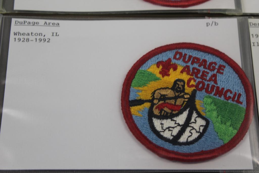 15 Mixed BSA Council Patches from Illinois and More