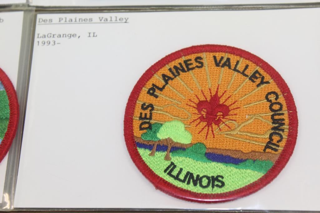 15 Mixed BSA Council Patches from Illinois and More