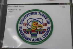 15 Mixed BSA Council Patches from Illinois and More
