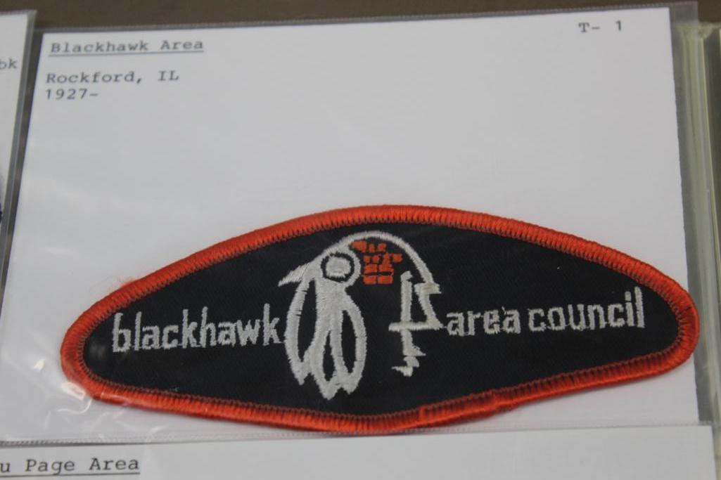15 Mixed BSA Council Patches from Illinois and More