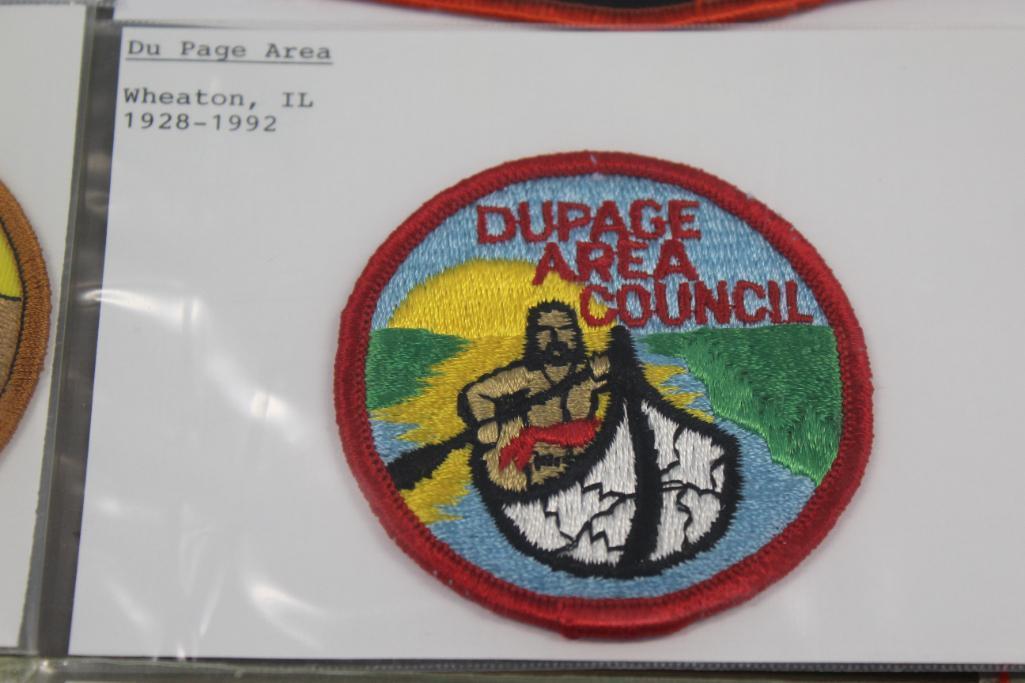 15 Mixed BSA Council Patches from Illinois and More