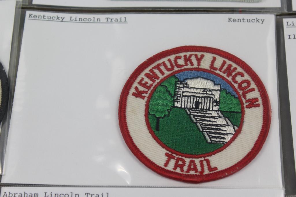 17 Unique Lincoln Pilgrimage/Trail Patches