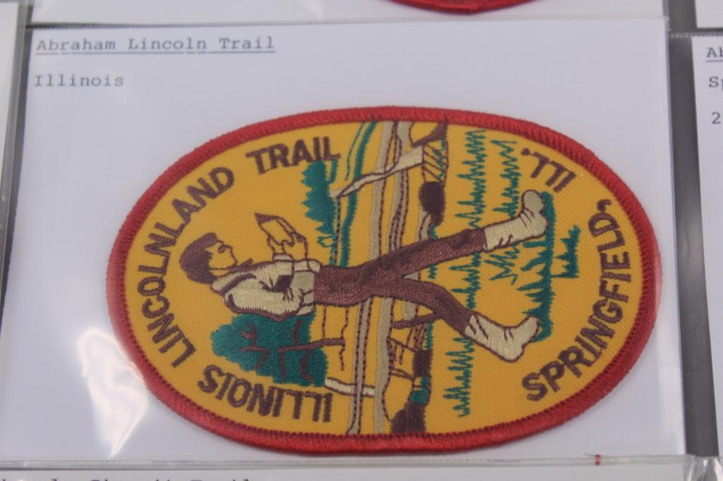 17 Unique Lincoln Pilgrimage/Trail Patches