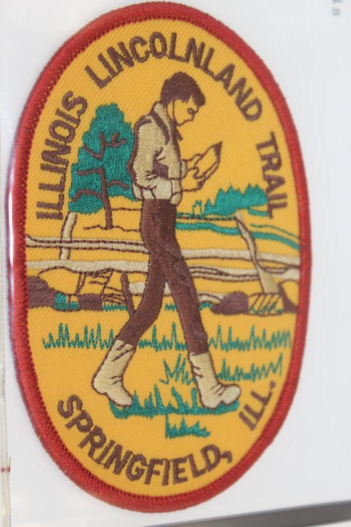 17 Unique Lincoln Pilgrimage/Trail Patches