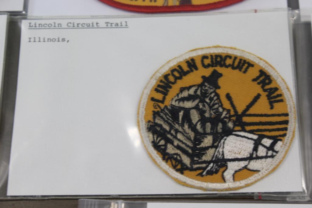 17 Unique Lincoln Pilgrimage/Trail Patches