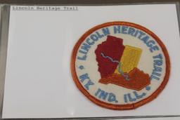 17 Unique Lincoln Pilgrimage/Trail Patches