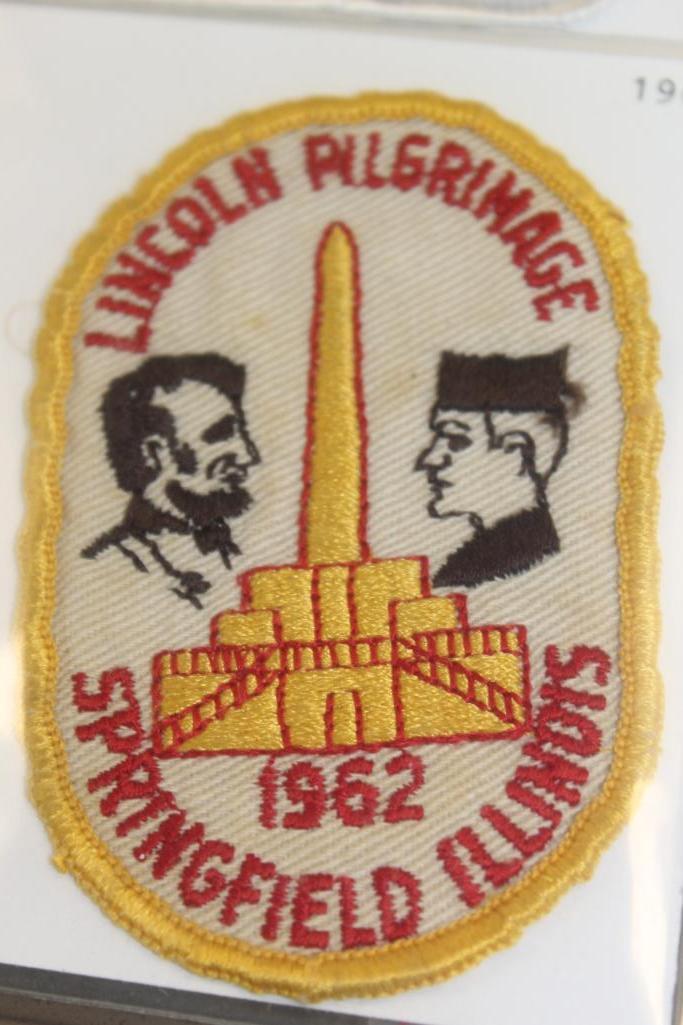 17 Unique Lincoln Pilgrimage/Trail Patches