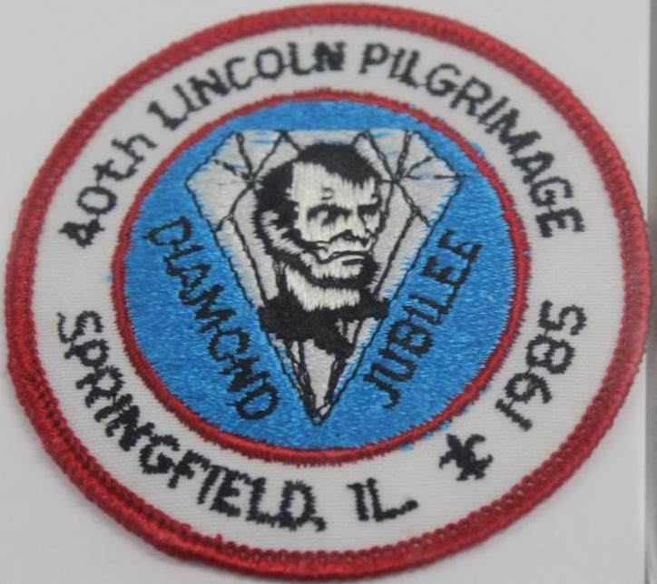 17 Unique Lincoln Pilgrimage/Trail Patches