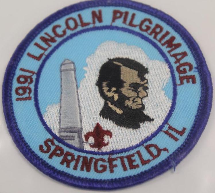 17 Unique Lincoln Pilgrimage/Trail Patches