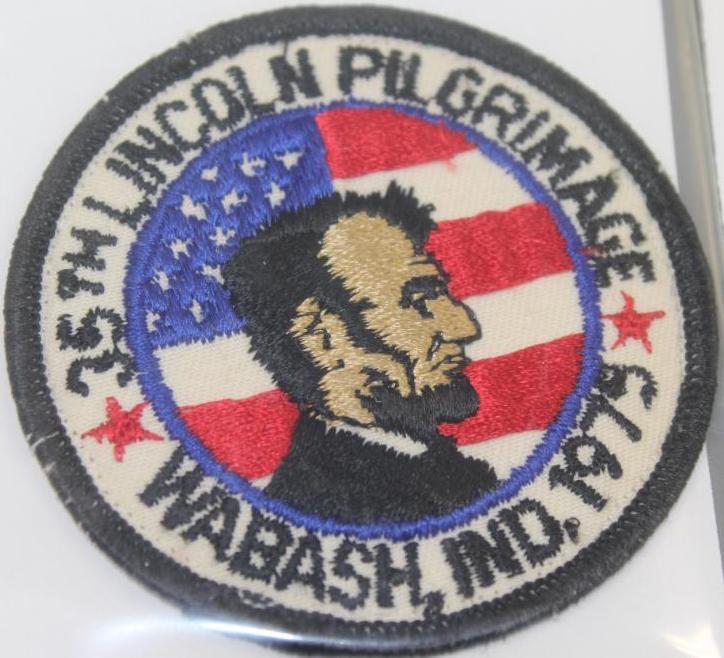 17 Unique Lincoln Pilgrimage/Trail Patches