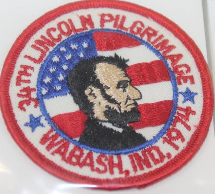 17 Unique Lincoln Pilgrimage/Trail Patches