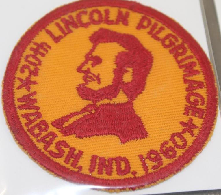 17 Unique Lincoln Pilgrimage/Trail Patches