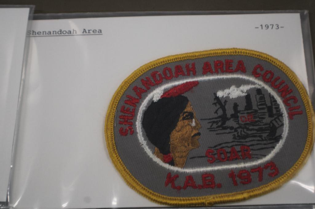 12 Mixed Vintage BSA Patches