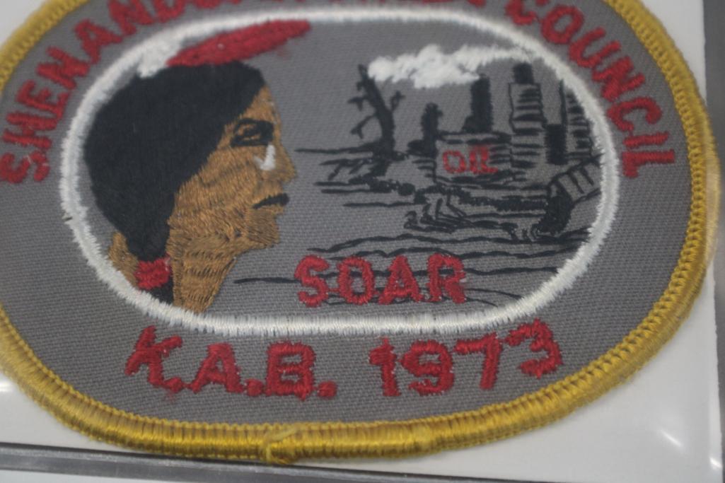 12 Mixed Vintage BSA Patches