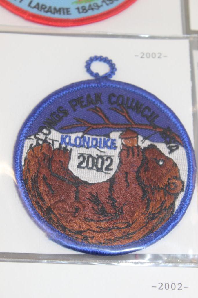 17 Mixed Long's Peak Council Patches 1976-2011