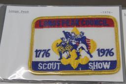 17 Mixed Long's Peak Council Patches 1976-2011