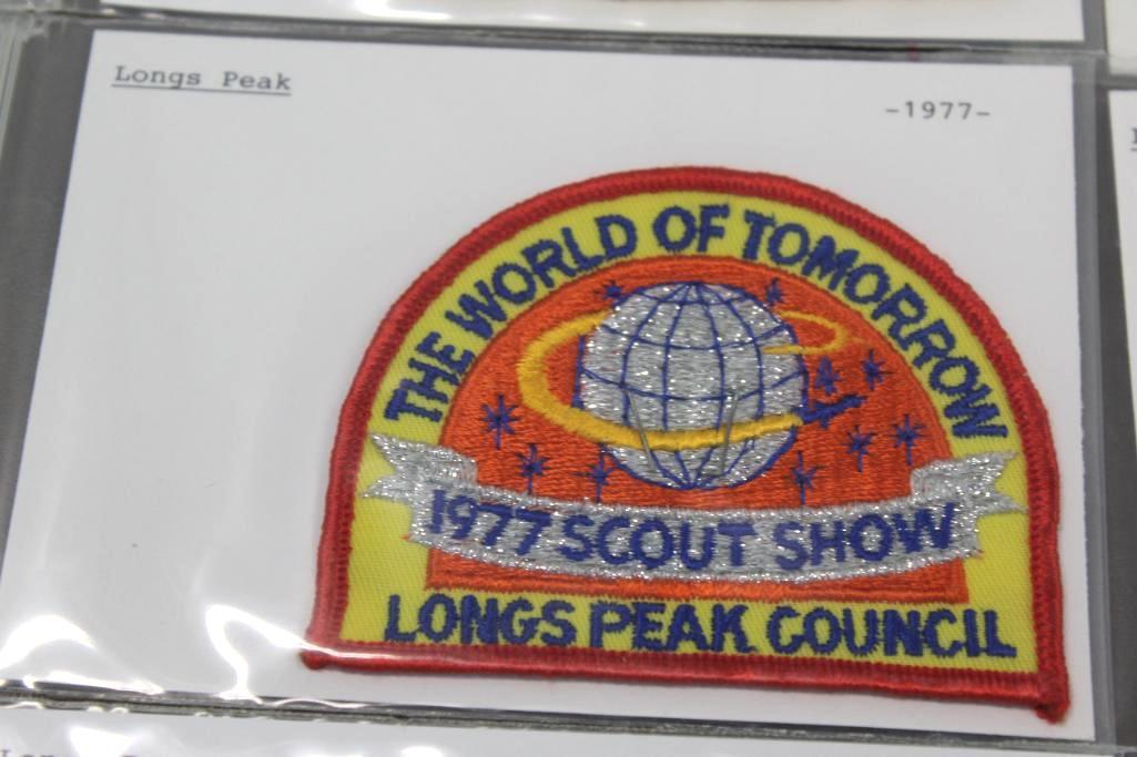 17 Mixed Long's Peak Council Patches 1976-2011