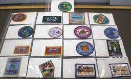 17 Domestic and International JOTI/Internet Scouting Patches