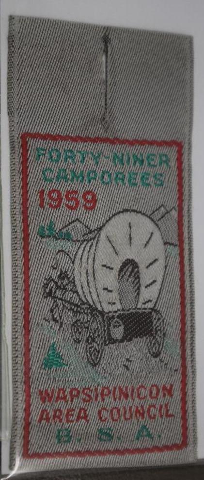 13 BSA Woven Fabric Patches Dated 1958-1961