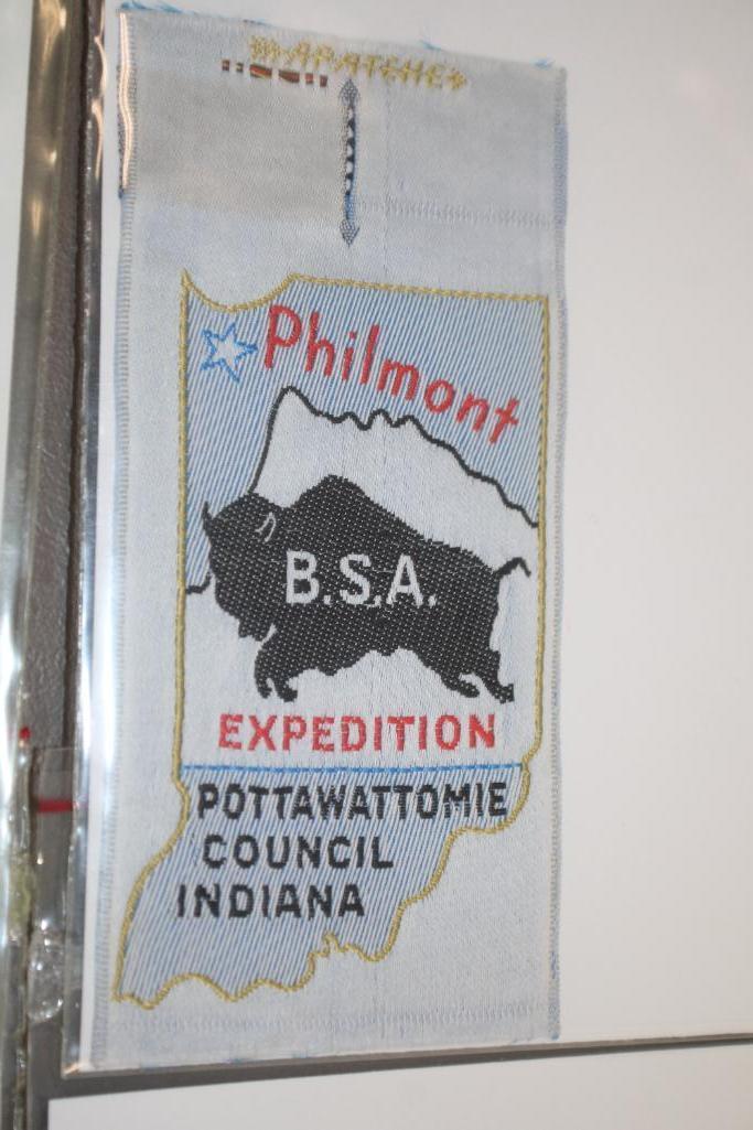 13 BSA Woven Fabric Patches Dated 1958-1961
