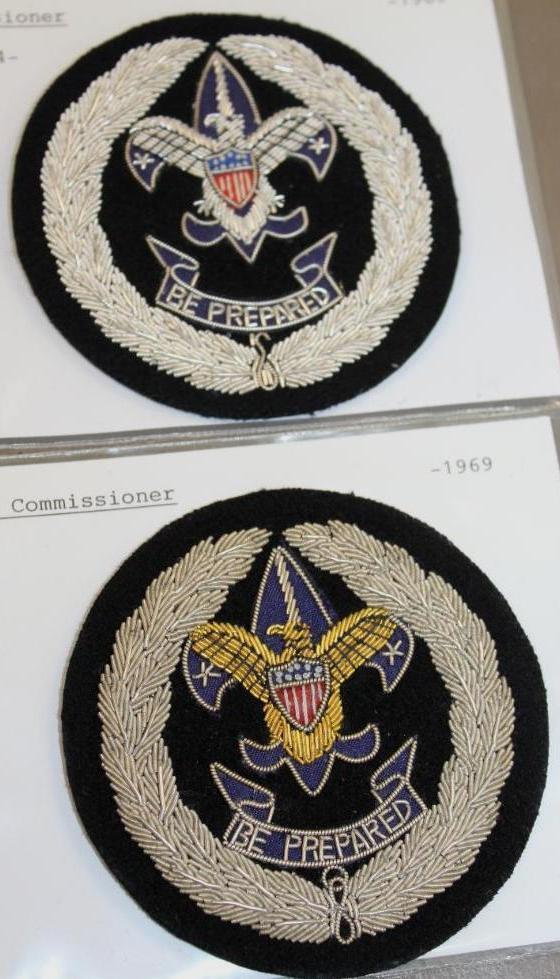 Council Commissioner and Assistant Council Commissioner Bullion Patches