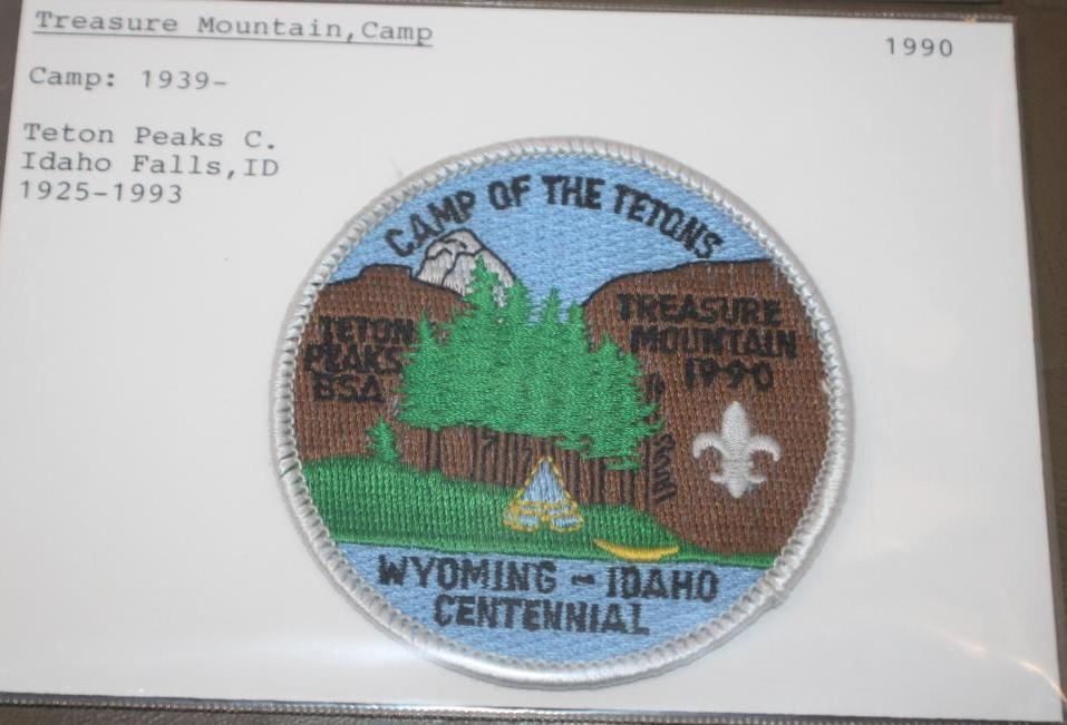 8 "Treasure" Camp Patches